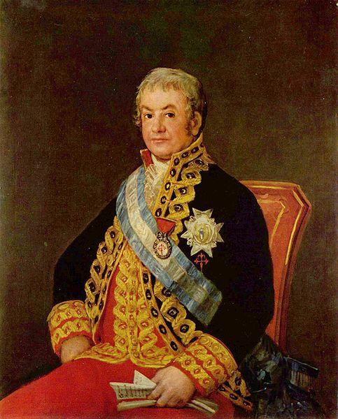 Francisco de Goya Josa Antonio Caballero oil painting image